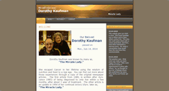 Desktop Screenshot of dorothykaufman.com